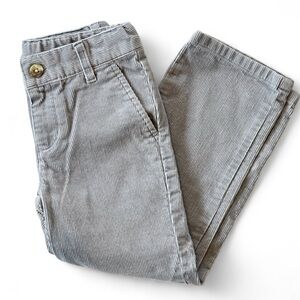 Janie and Jack Gray Corduroy Toddler Boys Pants | size 4 | like new